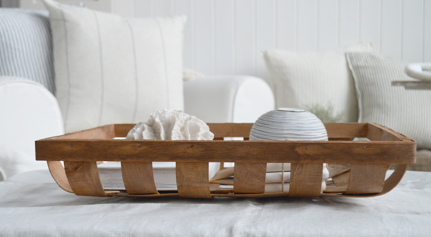 Haverton Basket Trays - modern Farmhouse, coastal and Country Furniture and Interiors