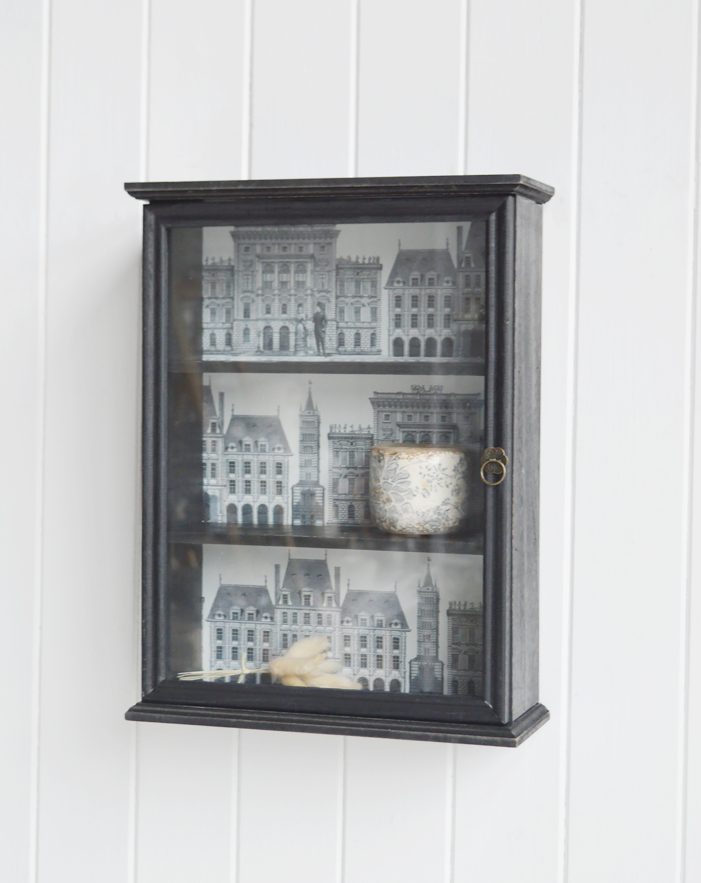 Beacon Hill Wall Cabinet - New England Furniture for coastal, country and modern farmhouse styled homes and interiors