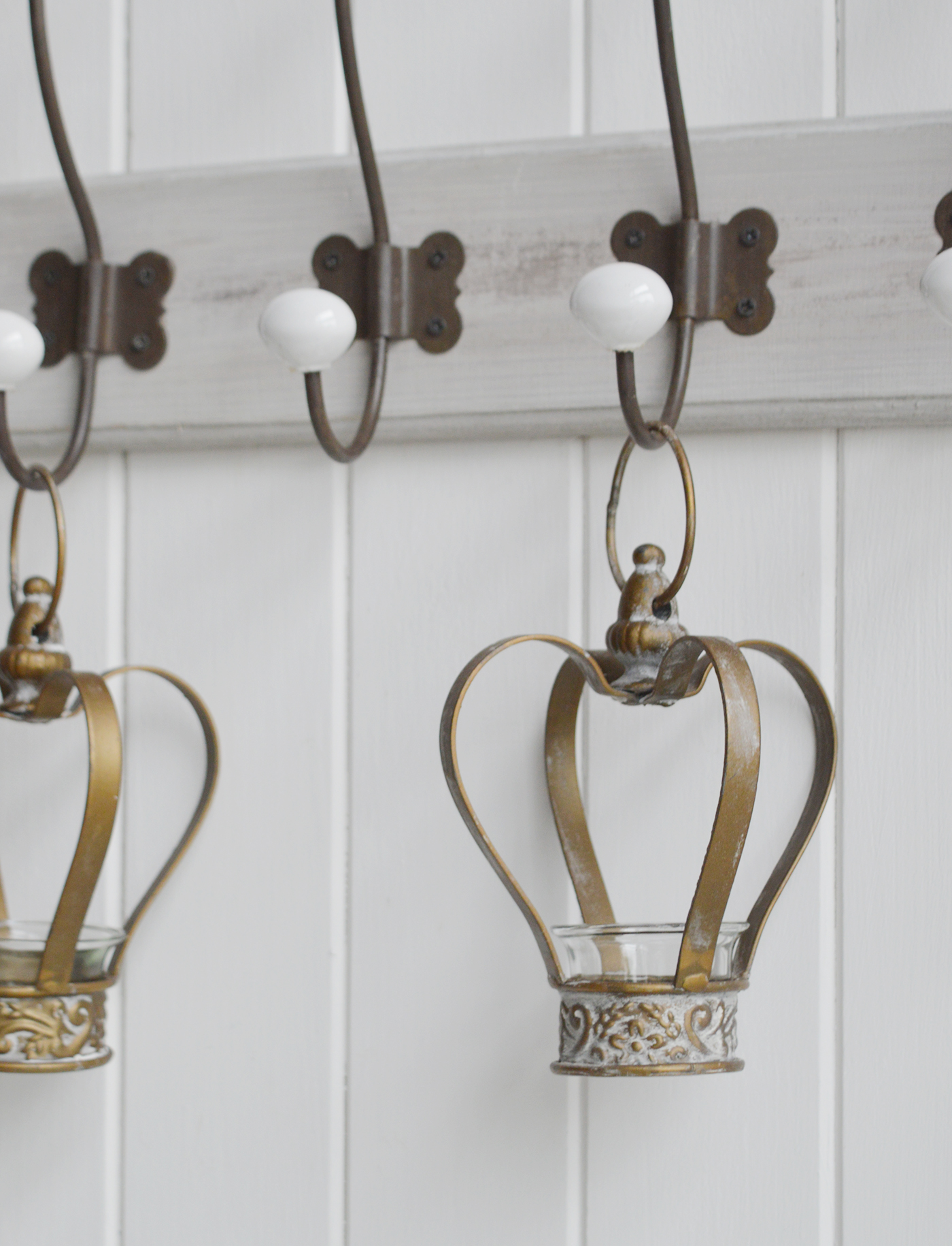 Antique Brass candle holder from The White Lighthouse Furniture