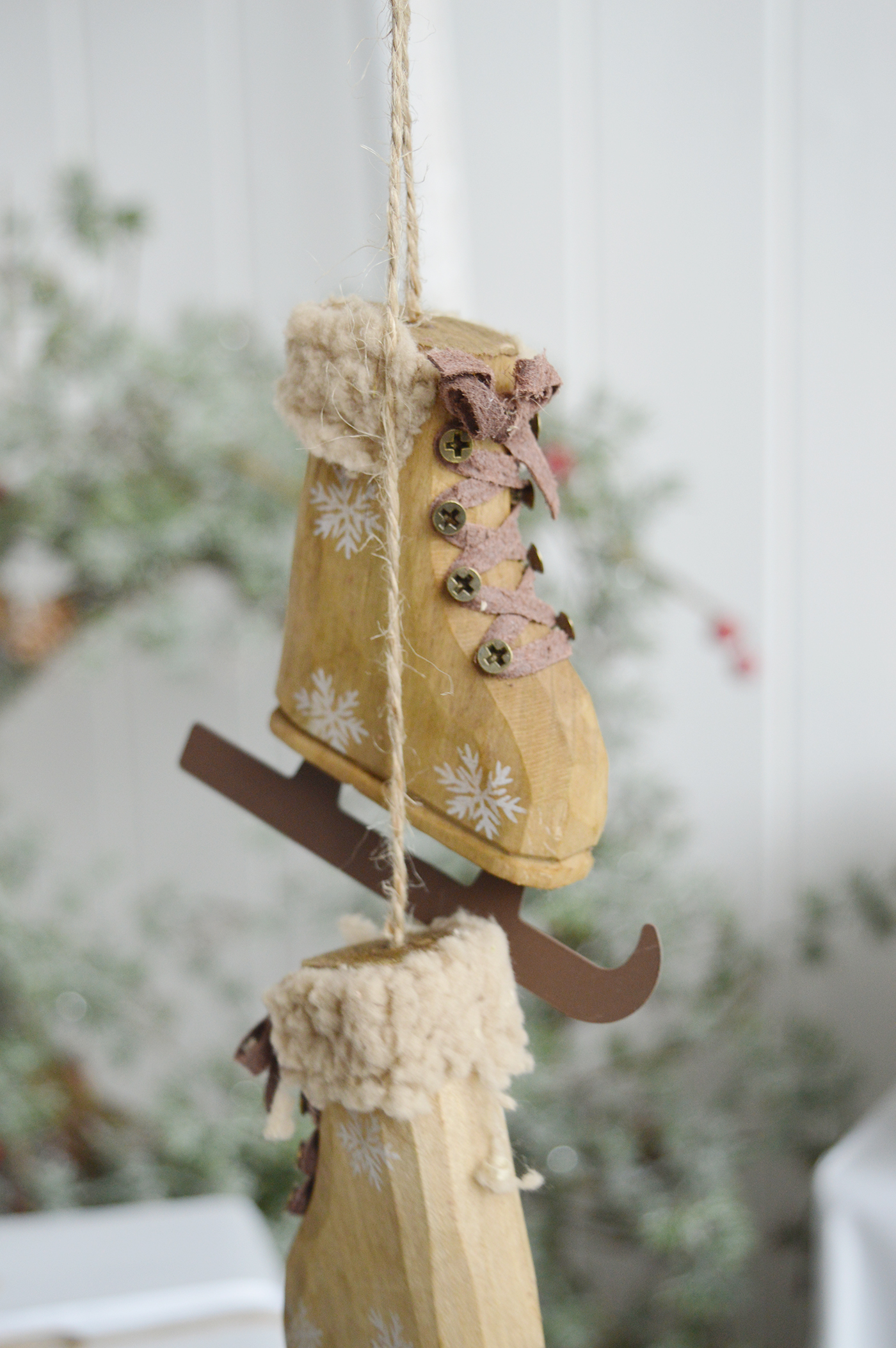 Mini Hanging ices - Ski Lodge Christmer Decor New Englnad Stlye