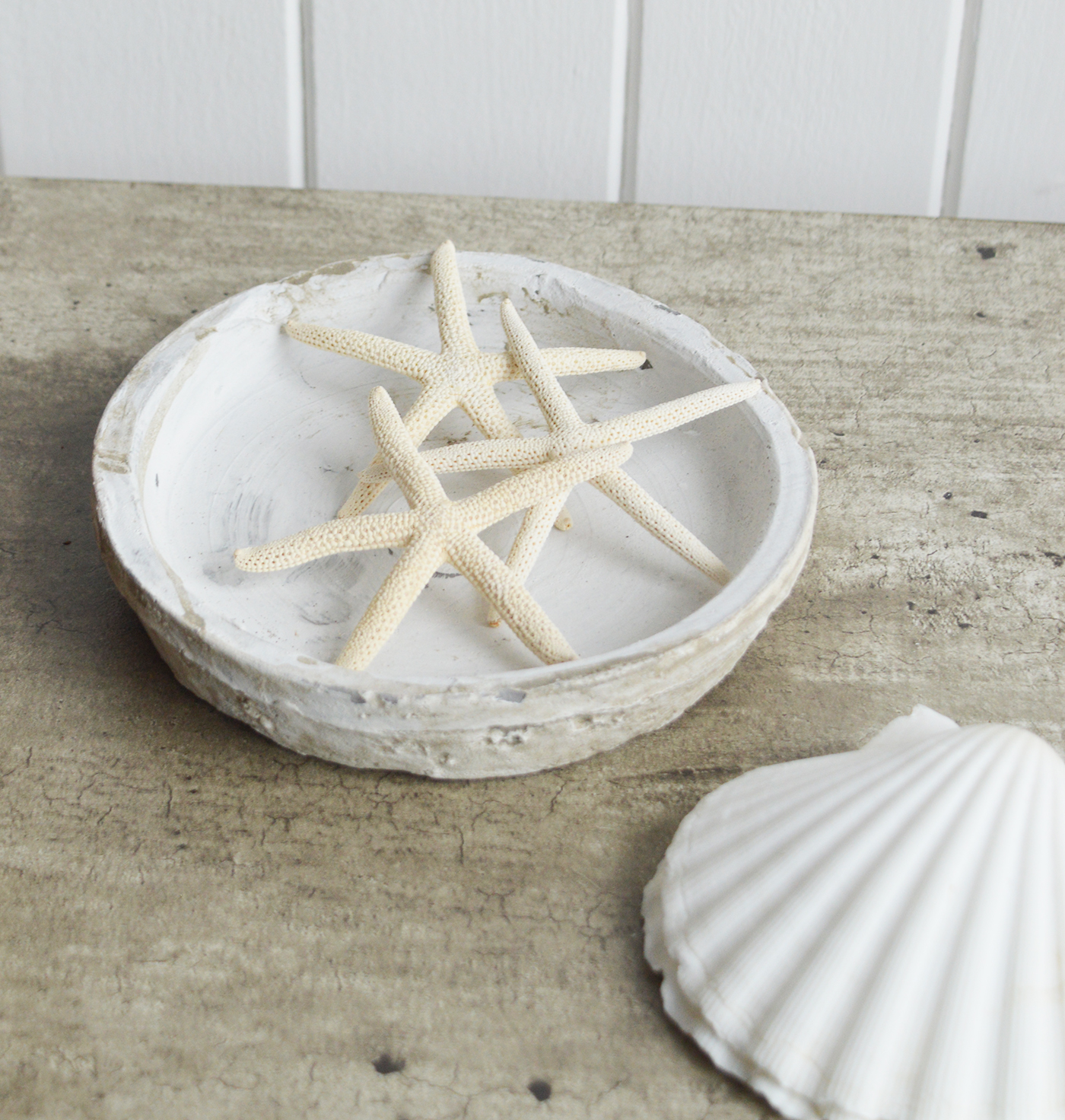 Nautical, coastal and beach home decor accessories and Furniture from The White Lighthouse Furniture - Decorative Starfish and Shells