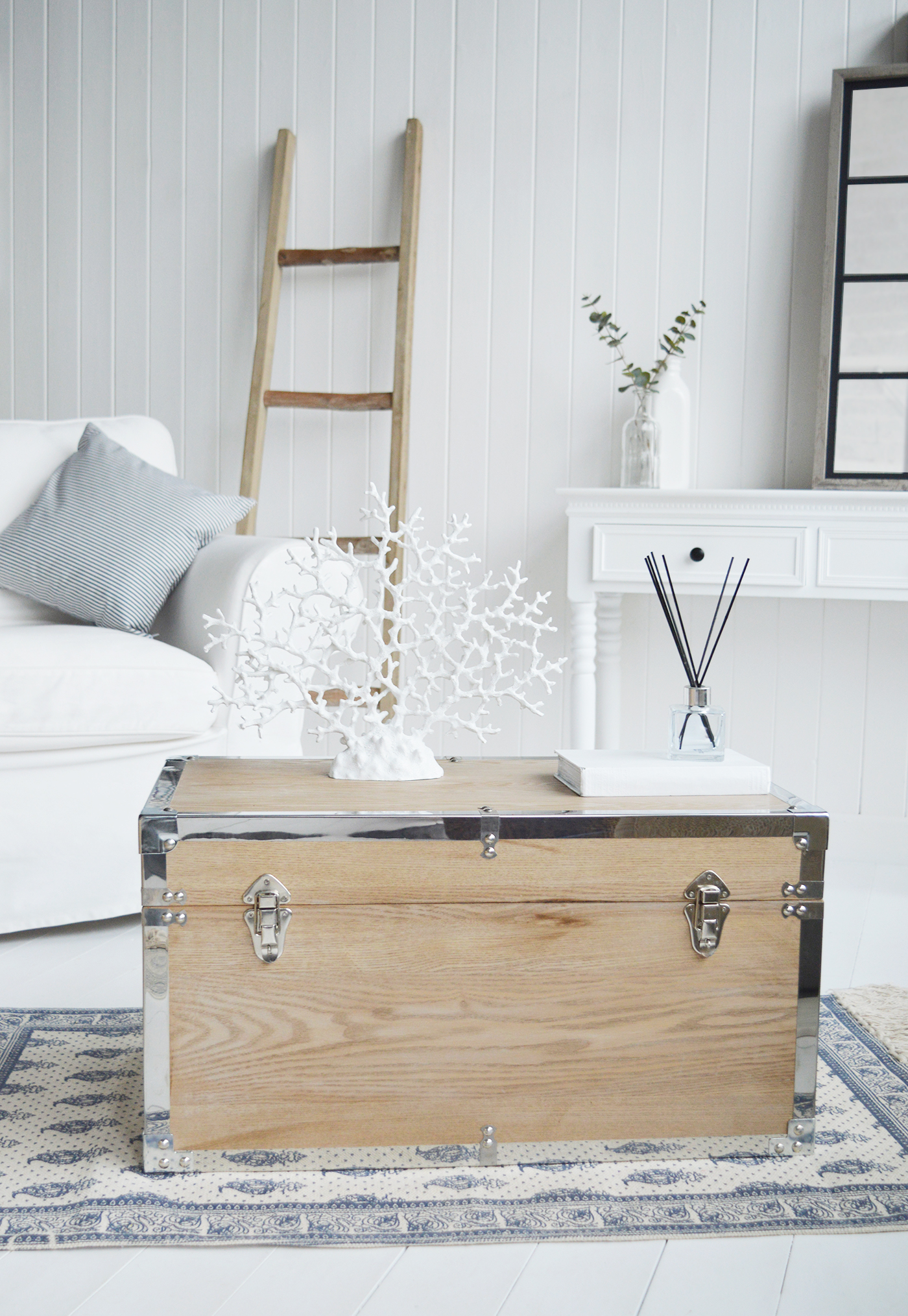 Decorative Artificial White Coral Coffee Table Decor