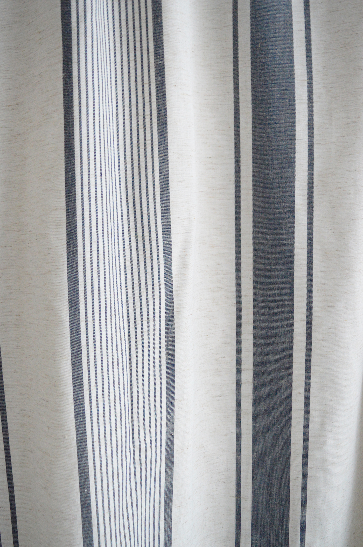 Classic stripes, calming tones and a soft linen look — the Cape Shore Stripe Curtain creates an effortless coastal feel in any room.