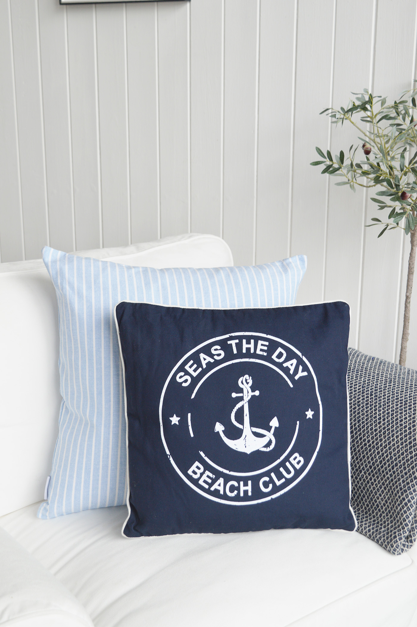 New England coastal styles cushions