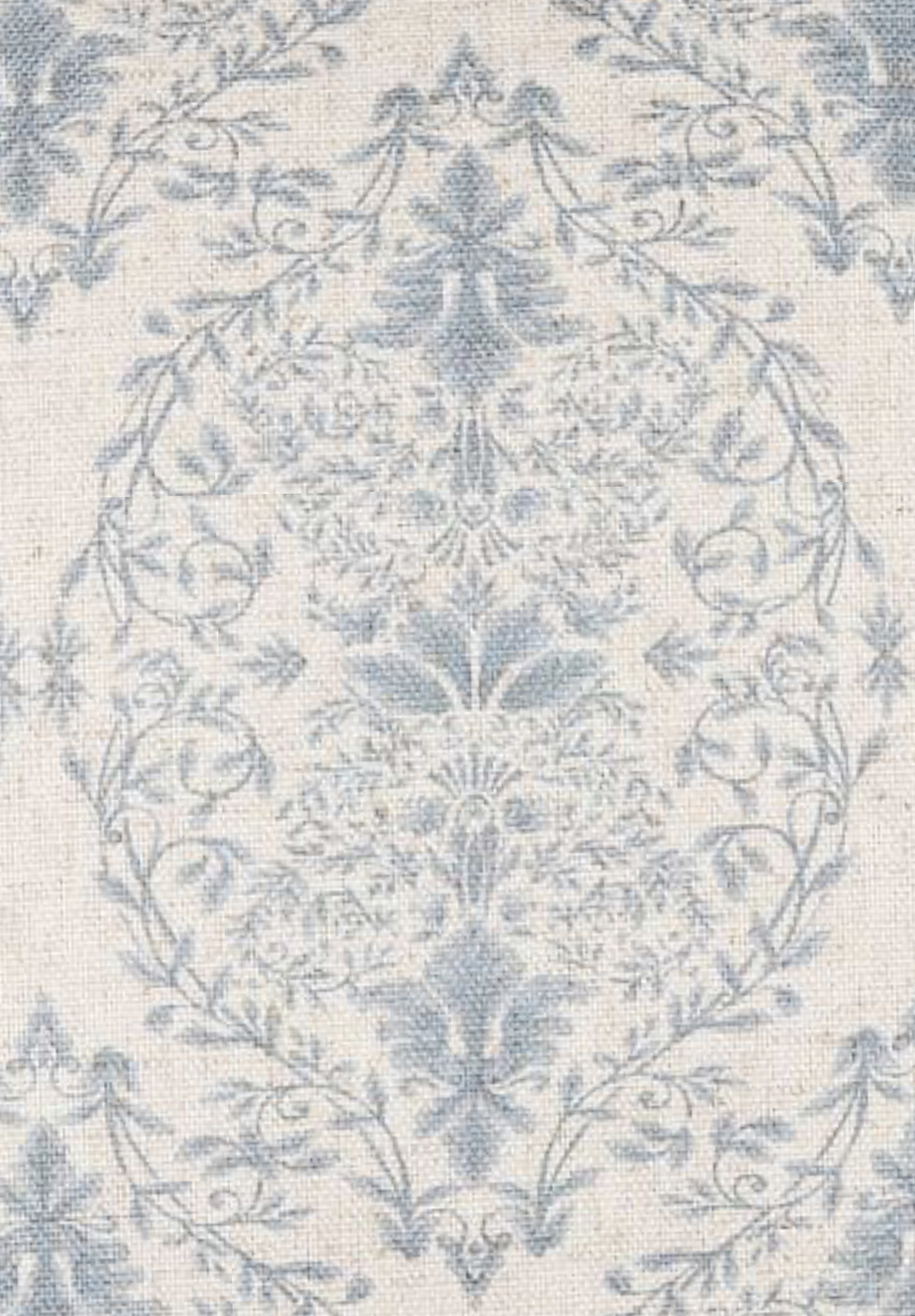 Bristol Ornate soft blue cushions Luxury New England style cushions