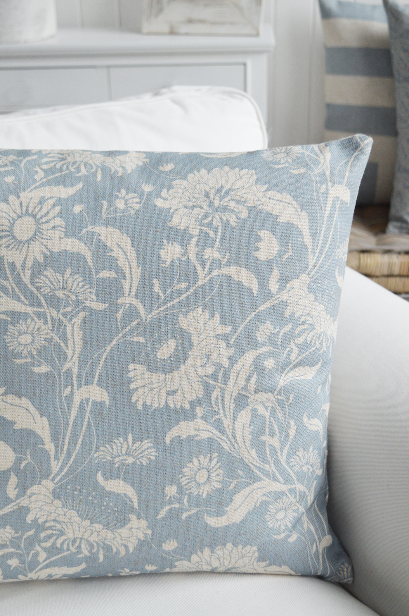 Maple grove vintage style cushions for New England modern country farmhouse and coastal furniture and interiors
