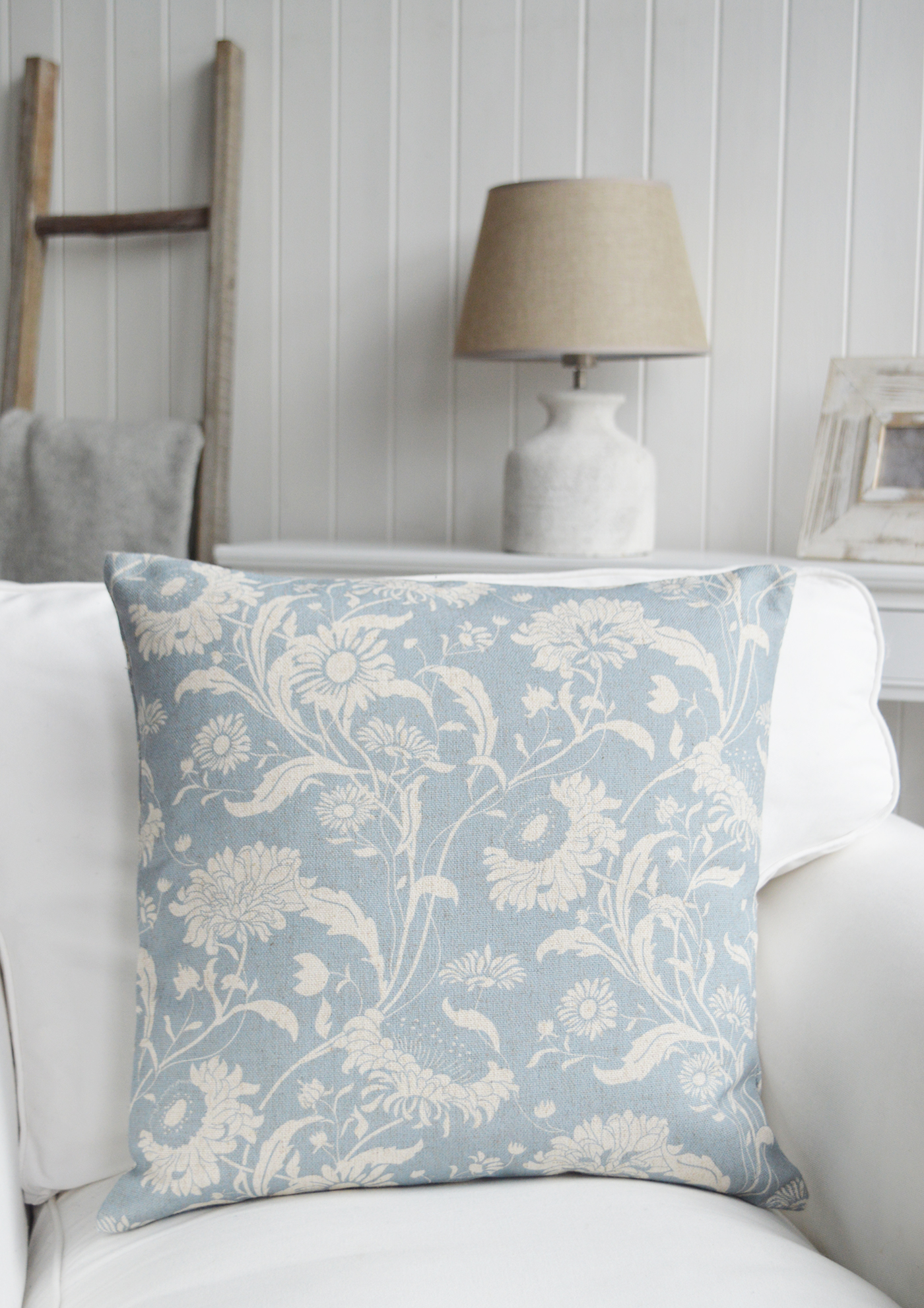 Maple grove vintage style cushions for New England modern country farmhouse and coastal furniture and interiors