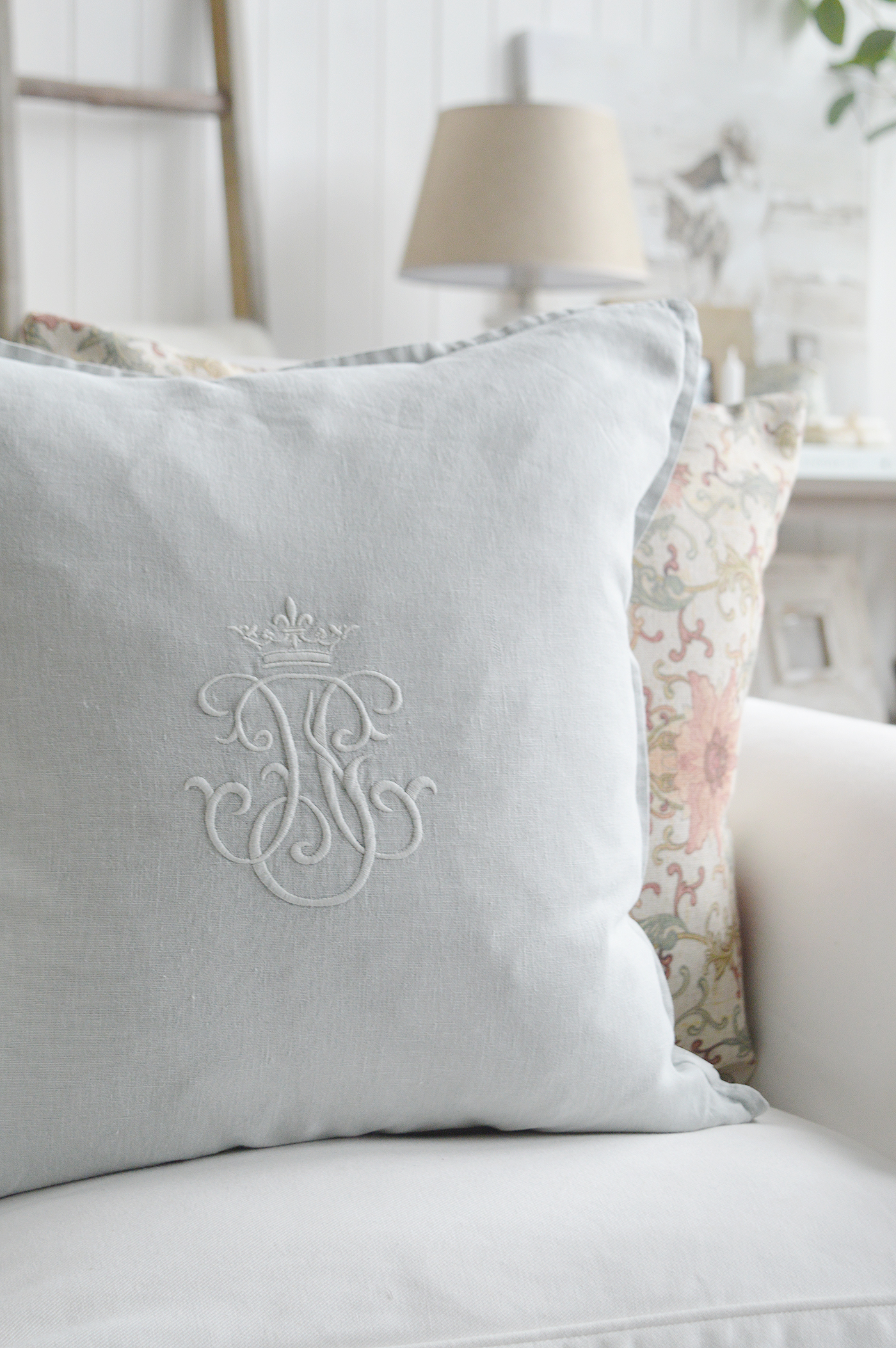 Luxurious cushions - cushion for New England coastal, country and farmhouse home interiros