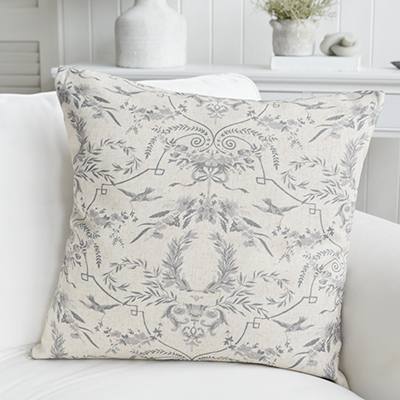 Serenity Luxury Cushion - New England, Hamptons, Modern Farmhouse and Country and coastal cushions and interiors