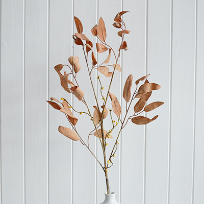 Faux Autumnal Decor - Rustic colours for New Egland Fall Decor in coastal, country and modern farmhouse interiors