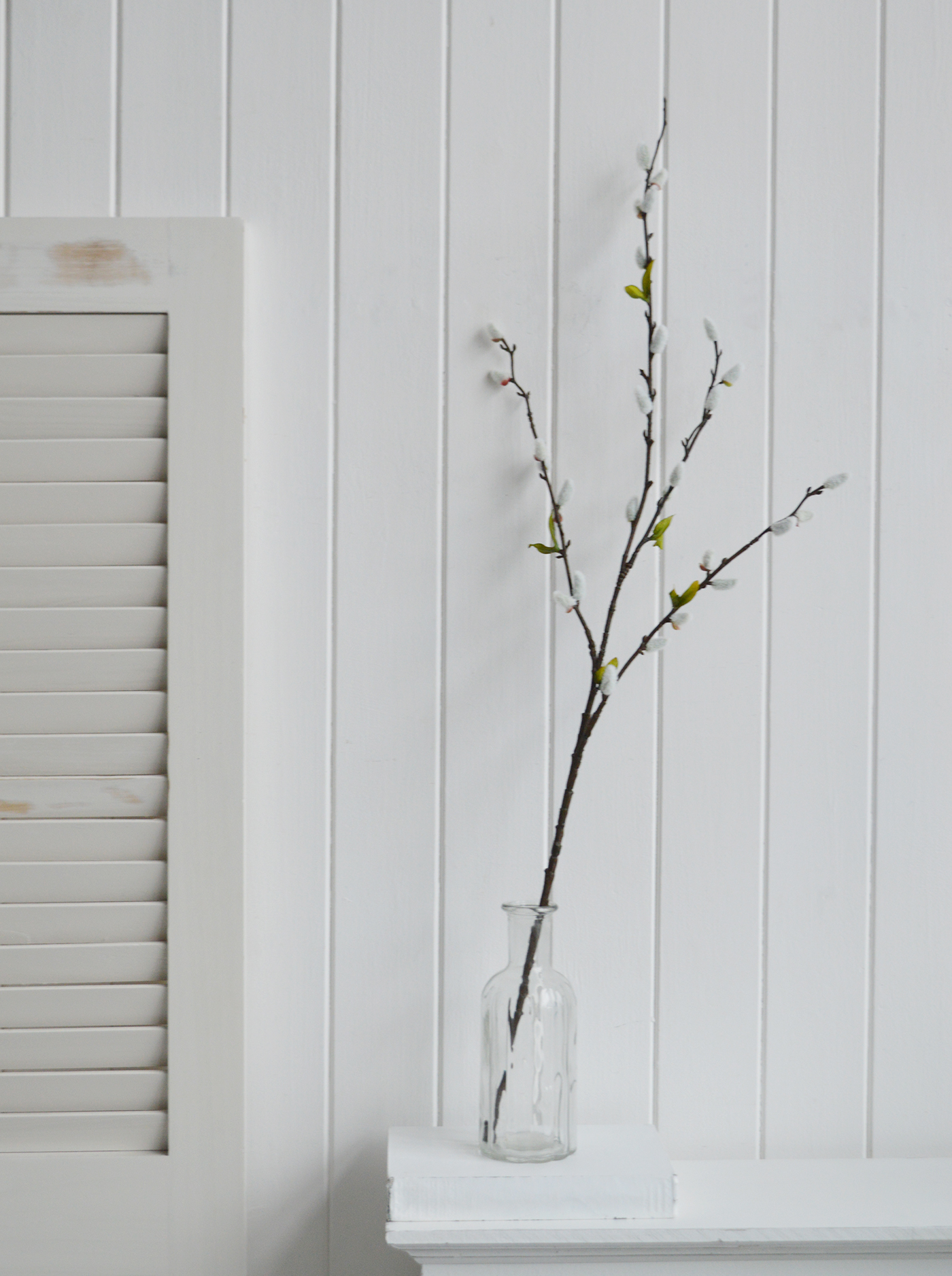 Faux Pussy Willow - New England Furniture, home and interiors for coastal and modern farmhouses
