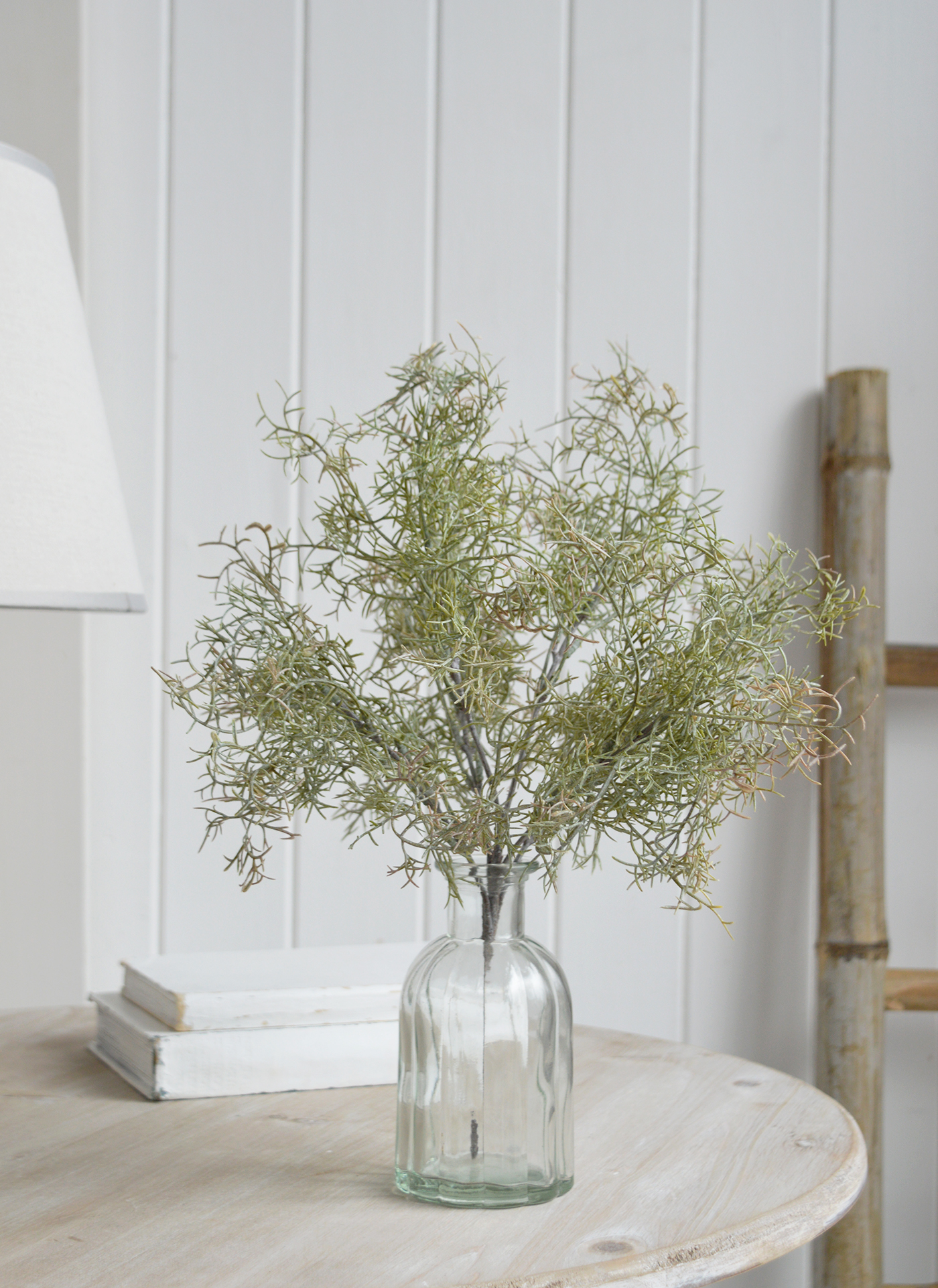 Faux Spanish moss to style coastal interiors