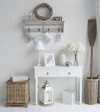 White and grey home decor accessories from the White Lighthouse