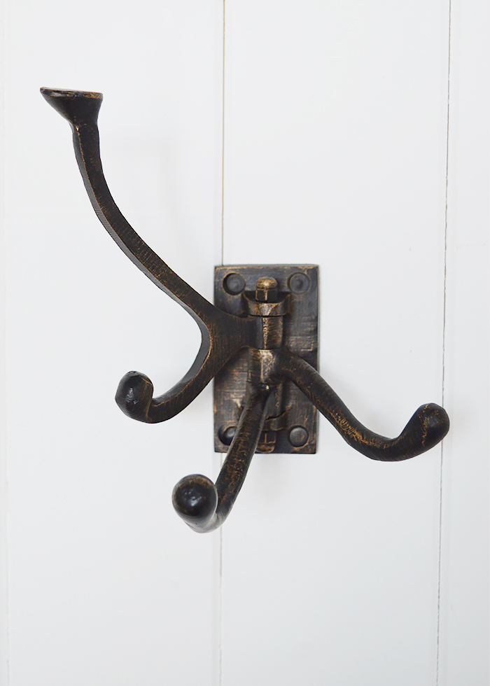 Coat rack for small hallway furniture from The White Lighthouse Hall Furniture