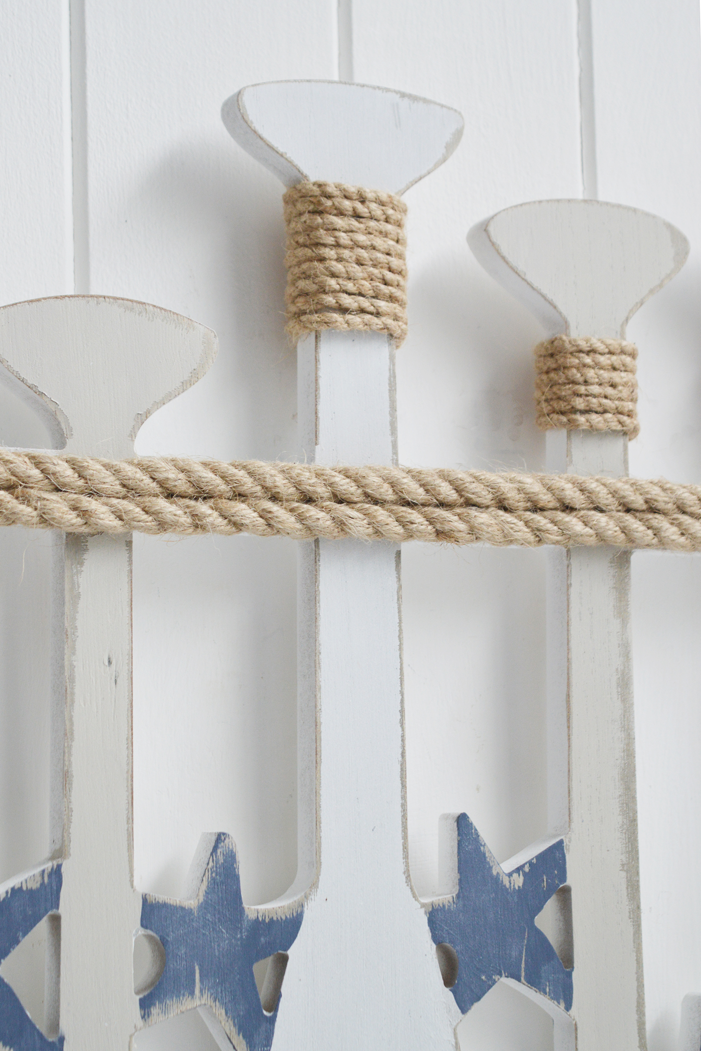 Paddles and Stars - New England Coastal Decor