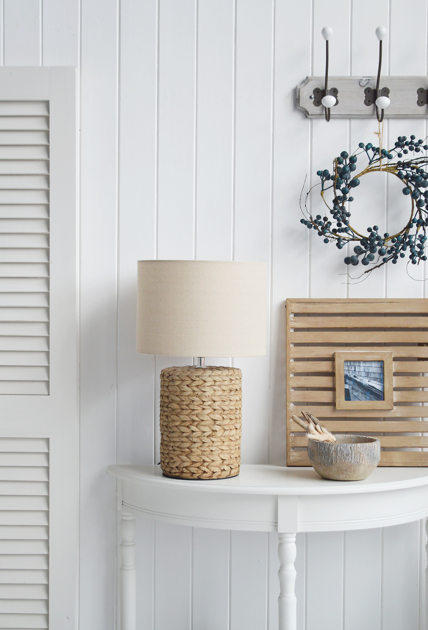 New England style table lamps and lighting from The White Lighthouse