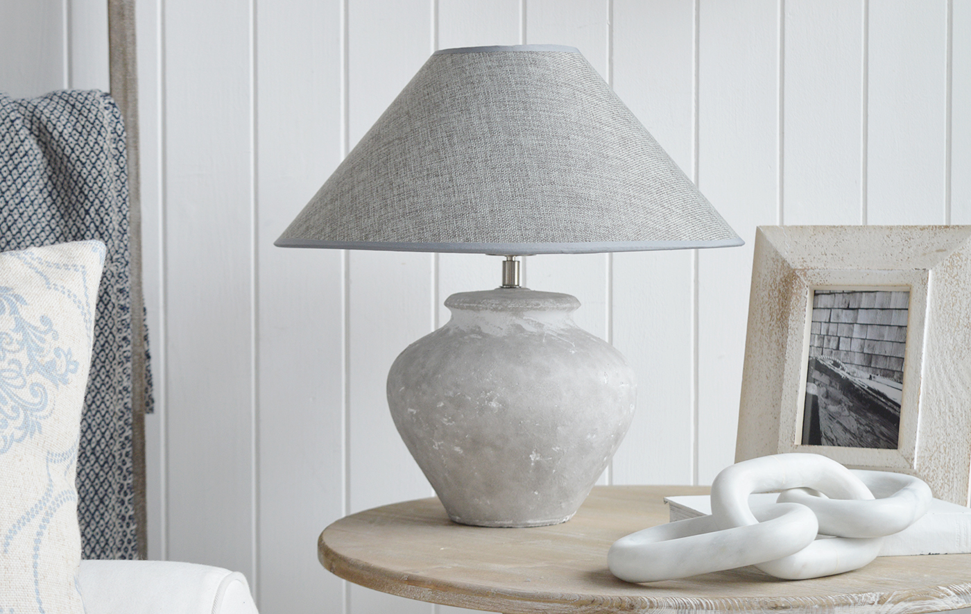 New England style lamps. Rockport Table Lamp - Coastal, Modern Farmhopuse and Country Furniture and Interiors