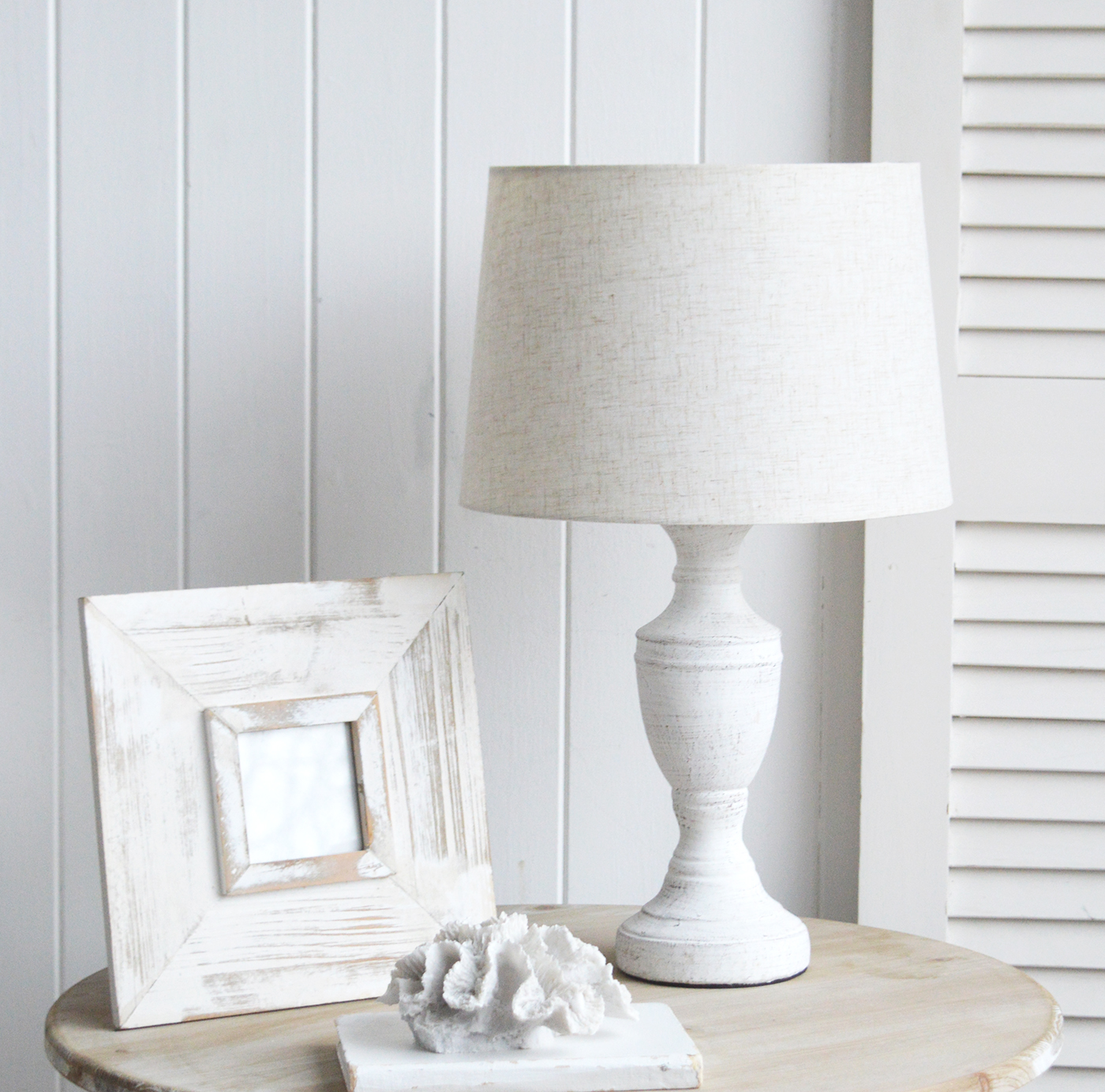 The Rockport rustic stone lamp for modern country interiors