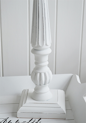 White Wooden Table Lamp The, Tall Lamp Tables Ireland