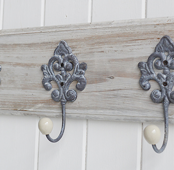 Parisian Grey vintage coat rack