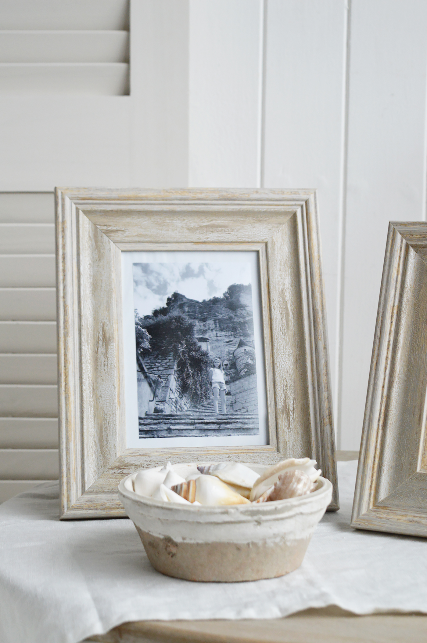 Camden Driftwood Coloured Photoframes - New England Coastal Interiors and Furniture