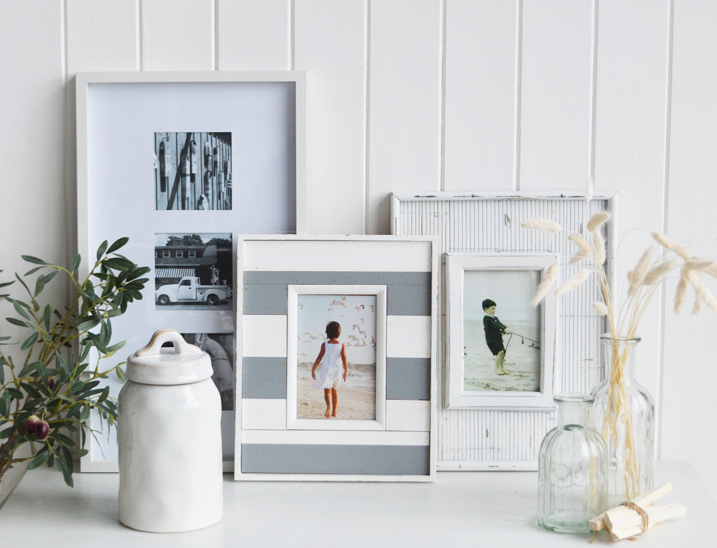 New England style photo frames