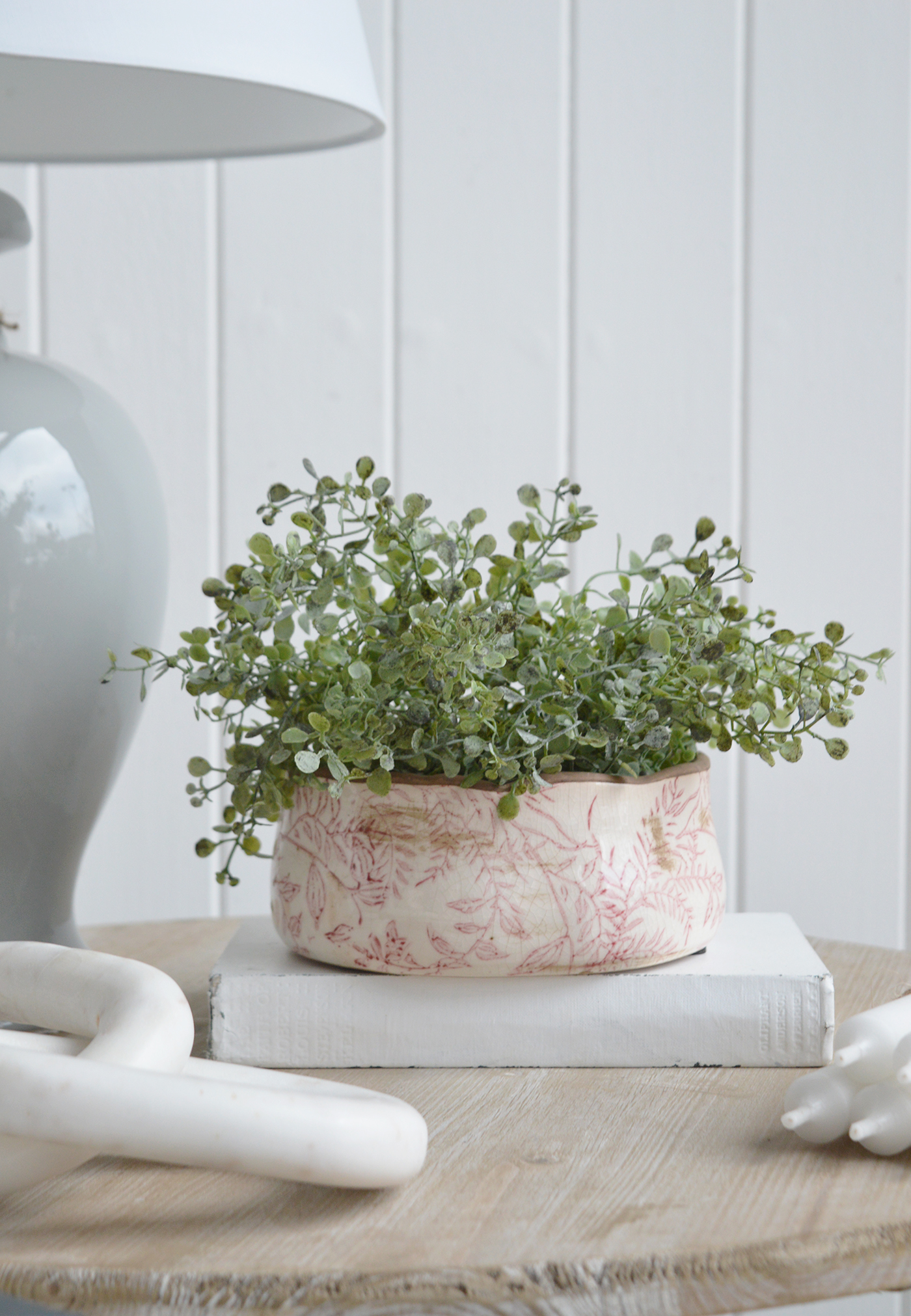 Tolland ceramic plant pot for New England interiors to complement our range of furniture