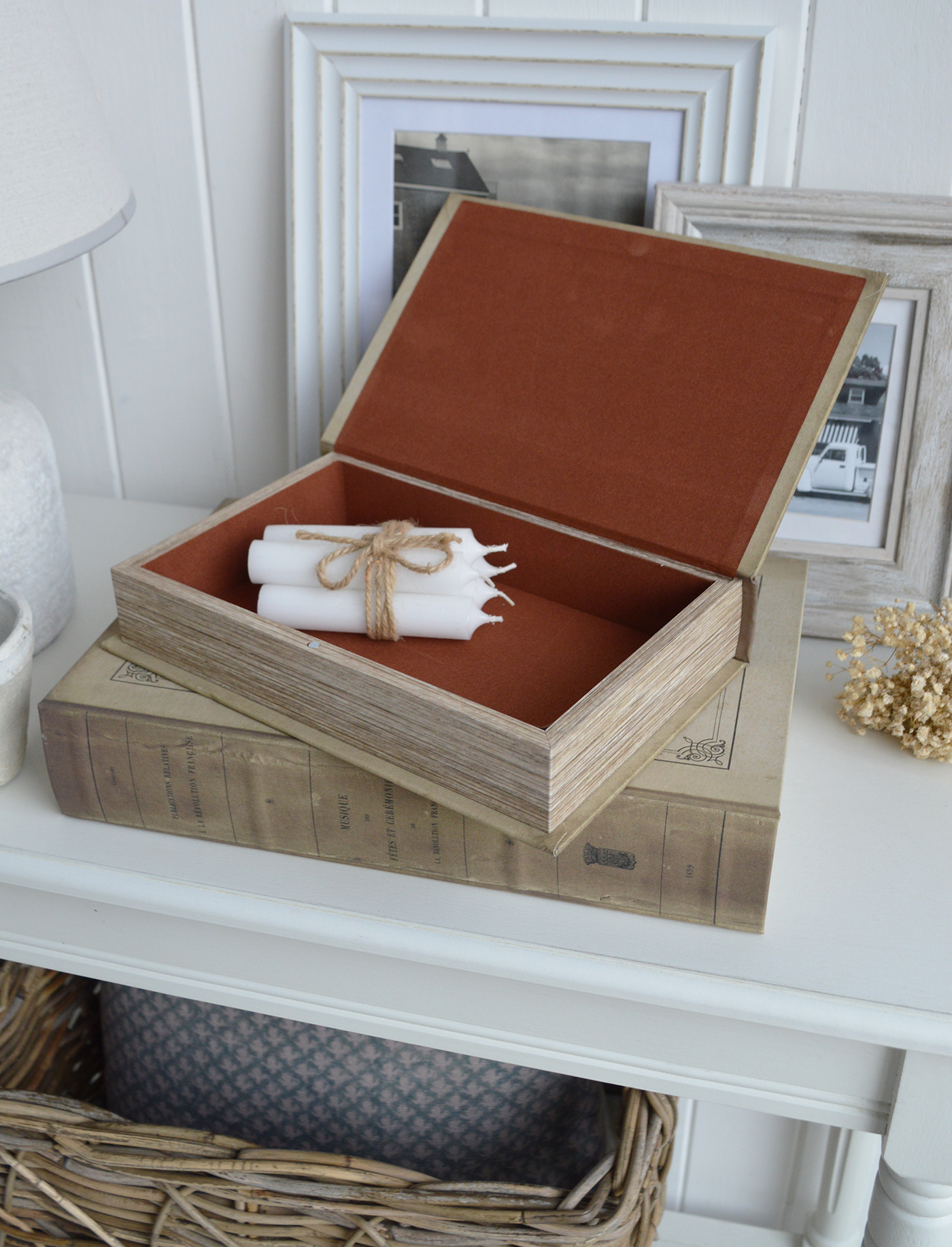 Their subtle aged finish layers beautifully with coastal and modern country interiors, making them a versatile styling piece.