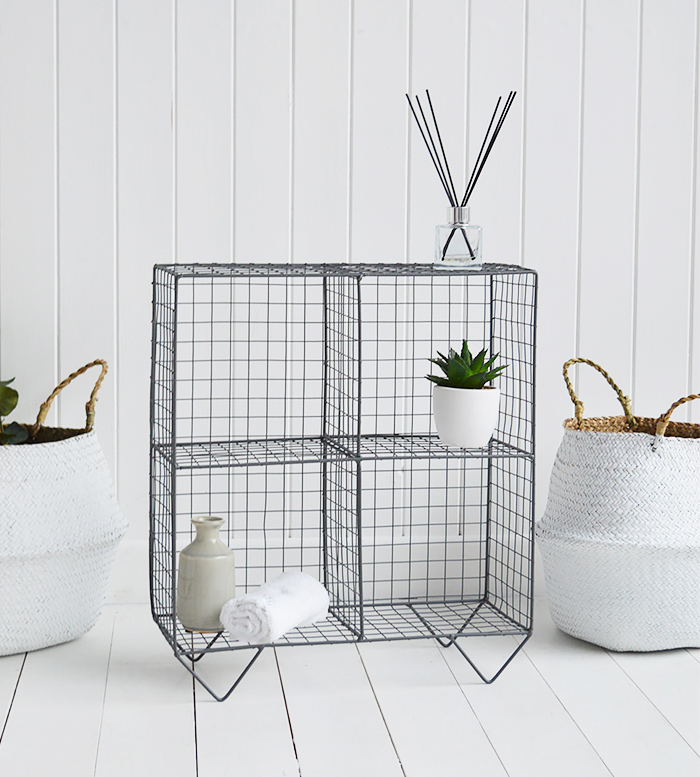 Brooklyn Insdustrial Shelf Wall Mounted or freestanding from The White Lighthouse Hall Furniture