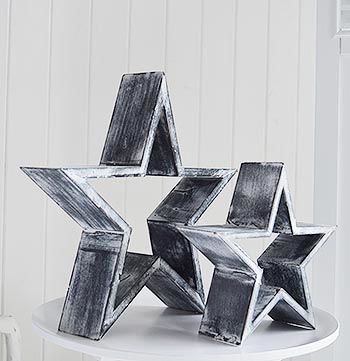 White and grey stars