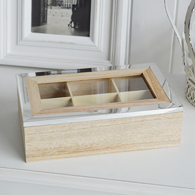 Wooden Tea Chest for new England Homes and Interior styling