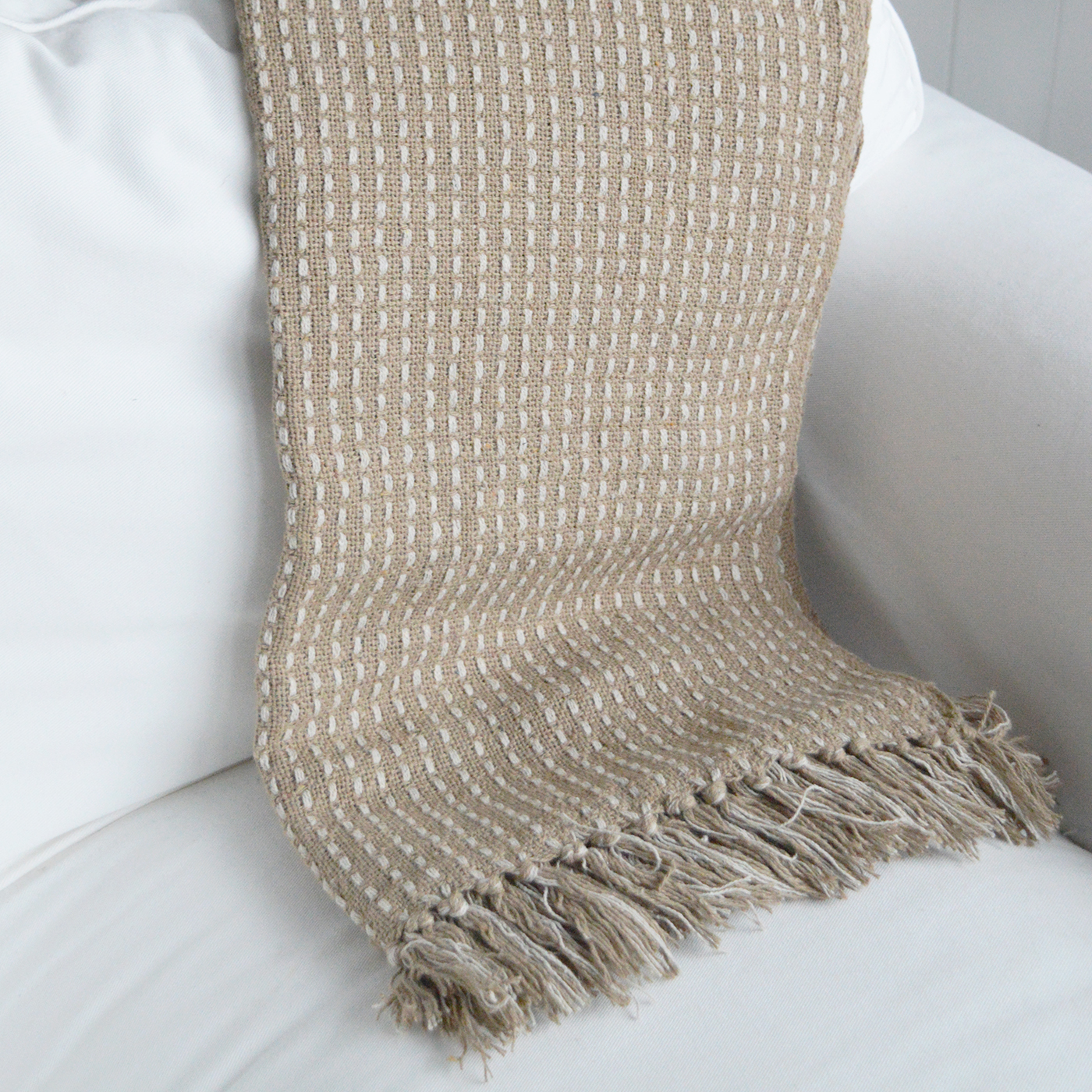 Camden range of throws, for New England style homes modern farmhouse, country and coastal interiors