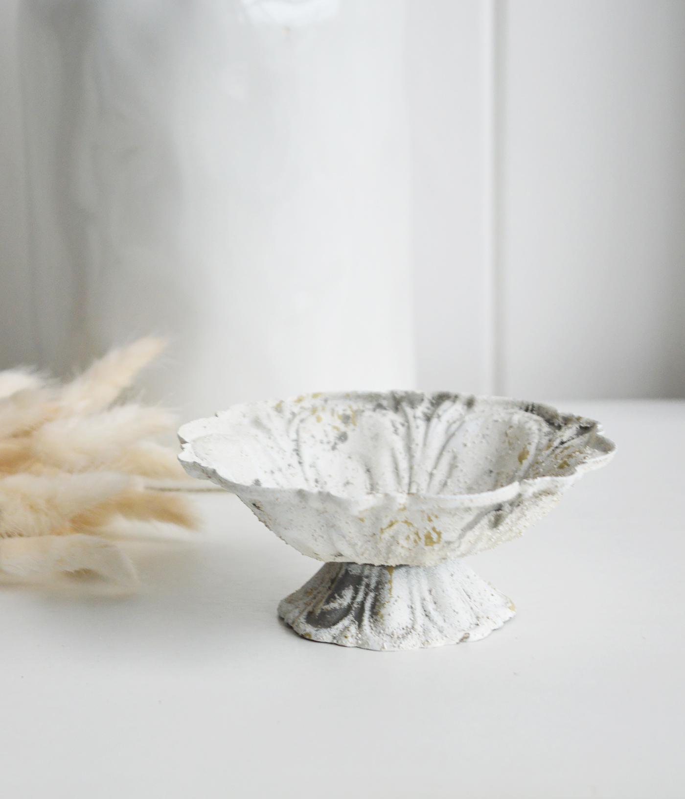 White Furniture and accessories for the home. Hamilton little trinket dish for New England, Farmhouse Country and coastal home interior decor