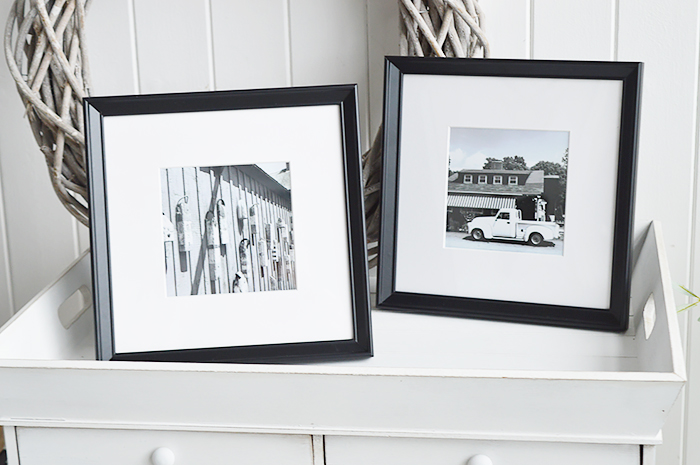 A set of two square prints representing our country and coastal New England style.

In a black thin frame with a mount we have chosen a set of prints that bring together our distinctive style of interiors. The prints can be hung on a wall or as part of your console table or shelf decor

Photographs taken in Rockport Massachusetts of a typical coastal scene and the mountain village of Jackson in the White Mountains of New Hampshire.