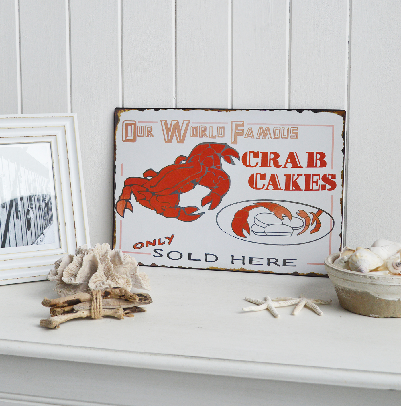 Traditional coastal New England home decor