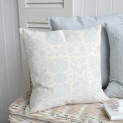 Pale Blue Willington Cushion Cover 