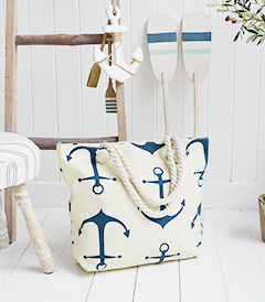 The White Lighthouse Furniture new England Lifestyle for Country and Coastal Living - The White Lighthouse Furniture new England Lifestyle for Country and Coastal Living anchor swimming bag