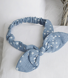 The White Lighthouse Furniture new England Lifestyle for Country and Coastal Living - blue star headband
