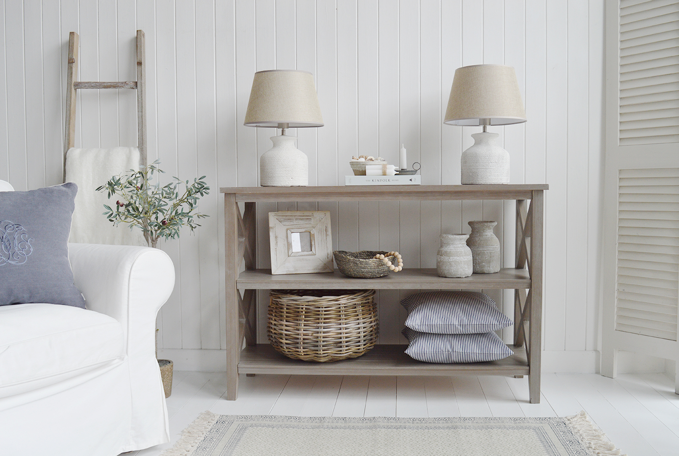 Cambridge Console Table - New England Interiors Furniture for Coastal, Modern Farmhouse and Country Homes
