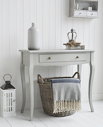The White Lighthouse Hallway furniture, grey console table