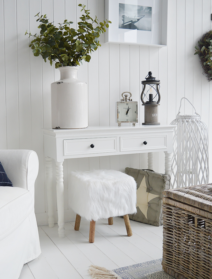 New England white furniture