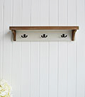 Brunswick triple coat rack