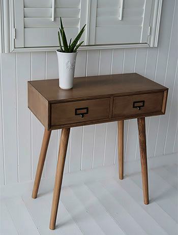 Scandi chic Henley console hallway table furniture