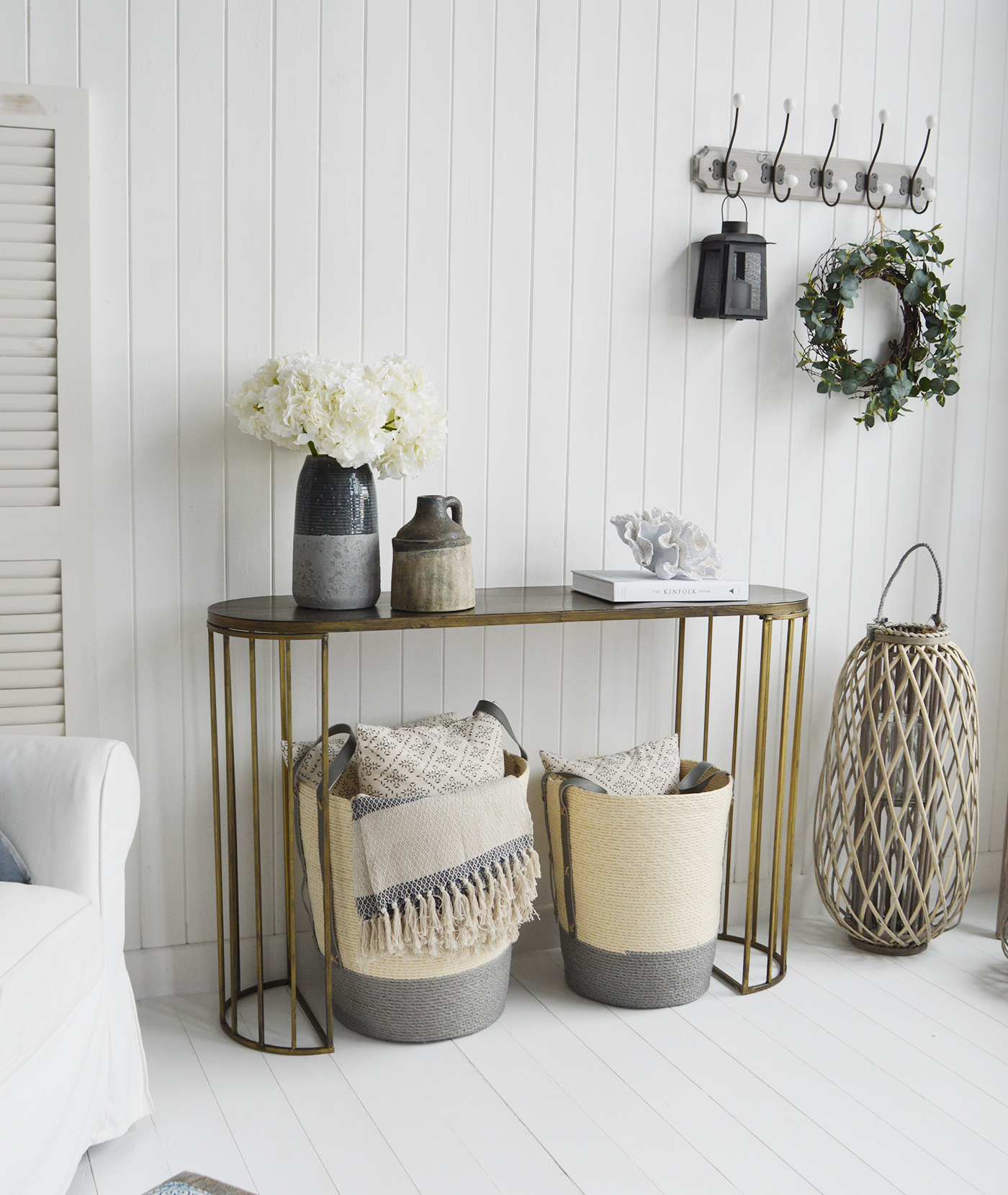 Hallway Furniture and Decorating Ideas Pictures The White Lighthouse