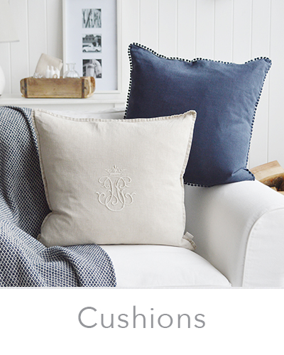 Soft furnishing for the bedroom including cushions, rugs and throws