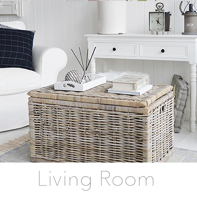 White Furniture Coastal New England Modern Farmhouse
