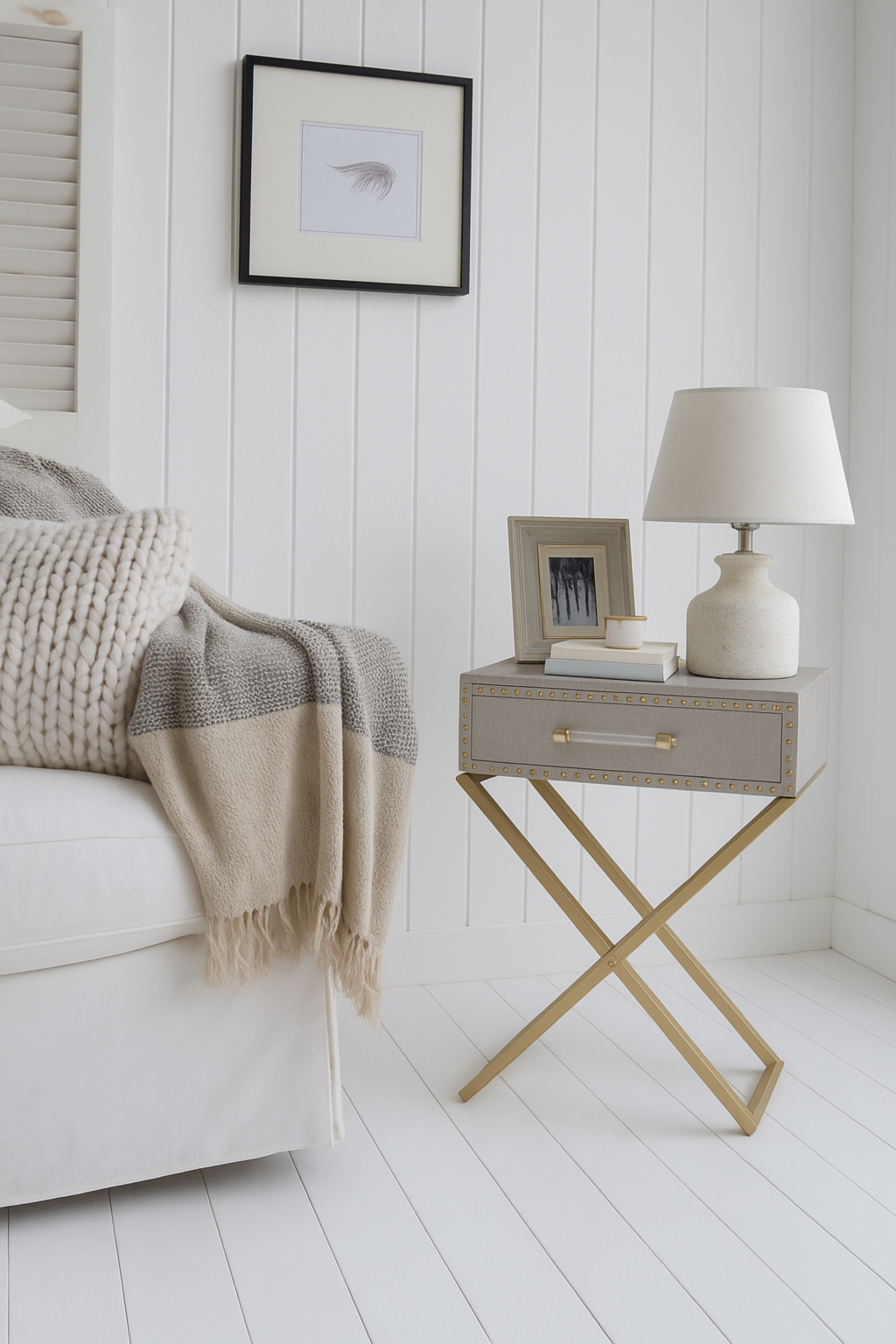 The Amity Table blends relaxed coastal elegance with tailored design, making it a timeless piece for Hamptons-inspired interiors.