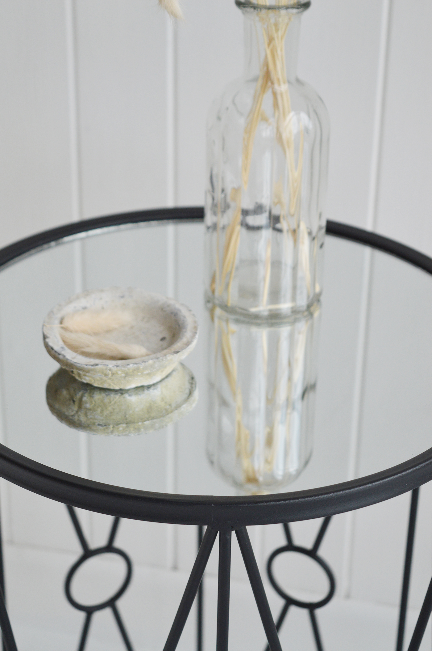 Ascot Lamp Table. Elegant New England Coastal and Country Furniture.  Mixed with natural materials, cushions and throws with plently of texture and interest gives a classic New England look to your interior