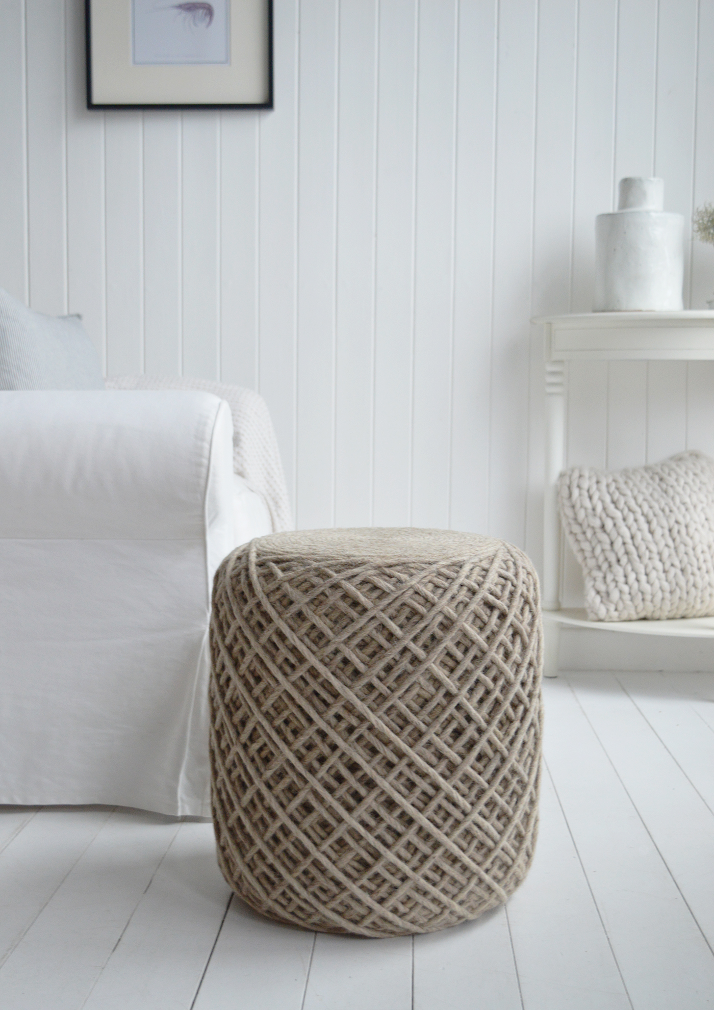 A timeless accent for homes inspired by natural materials and New England simplicity.