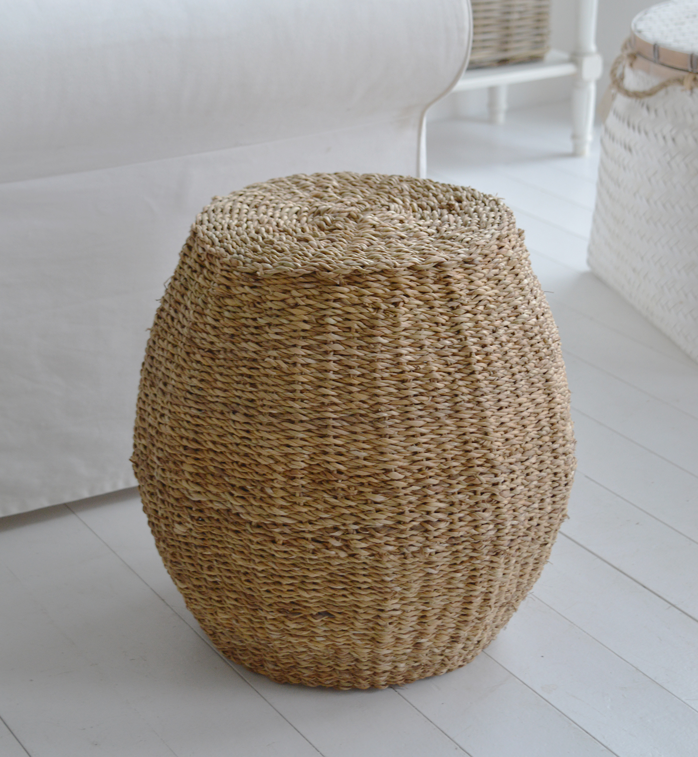 Cove Bay Stool - New England Furniture for coastal, beach house and modern country furniture